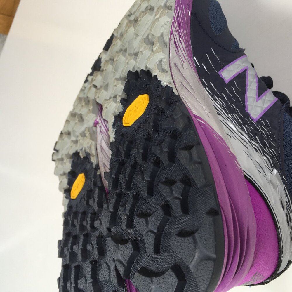 New Balance Summit QOM Trail Running Shoes Womens Size 8.5 Blue Purple NO INSOLE - Picture 8 of 10